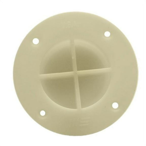Standard Boat Table Pedestal Base | 2 Inch White Plastic