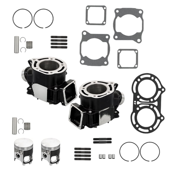 Standard Bore Cylinder Piston Gasket Kit Replacement for Banshee 350 1987-2006