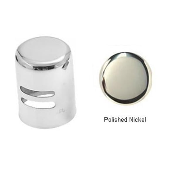 Standard Brass Air Gap Cap - Polished Nickel