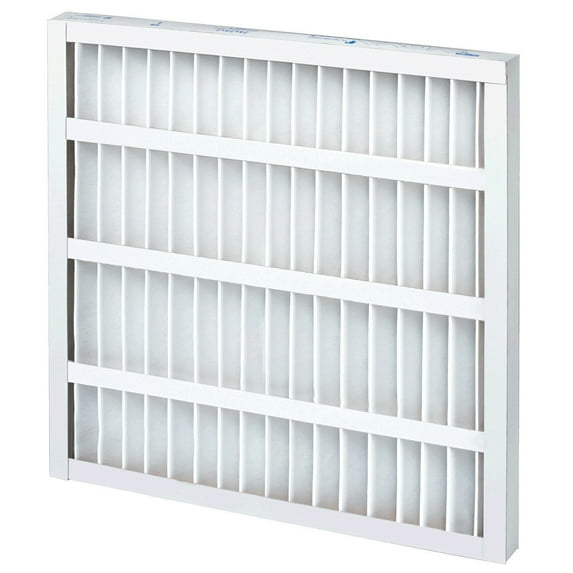 Standard Capacity Air Filter, 24"W x 24"H x 2"D, Pleated, MERV 8, Lot of 12
