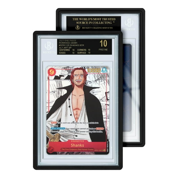 GradedGuard BGS Card Slab Protector Case, Standard BGS Size, Impact Resistant TPU Holder, Drop & Scratch Proof Frame for Graded Sports TCG Collectible Trading Cards - Black