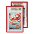 thumbnail image 1 of GradedGuard BGS Card Slab Protector Case, Standard BGS Size, Impact Resistant TPU Holder, Drop & Scratch Proof Frame for Graded Sports TCG Collectible Trading Cards - Red, 1 of 1