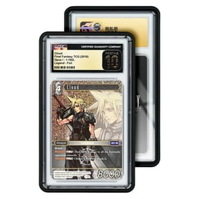 GradedGuard CGC Card Slab Protector Case, Standard CGC Size, Impact Resistant TPU Holder, Drop & Scratch Proof Frame for Graded Sports TCG Collectible Trading Cards - Black