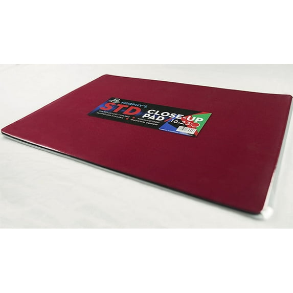 Standard Close-Up Pad For Magic Tricks (Red, 16x23)