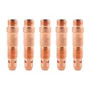 Standard Collet Body for TIG Welding Torches 17/18/26 - .020" 0.5mm - Model 10N29 - 5 PACK