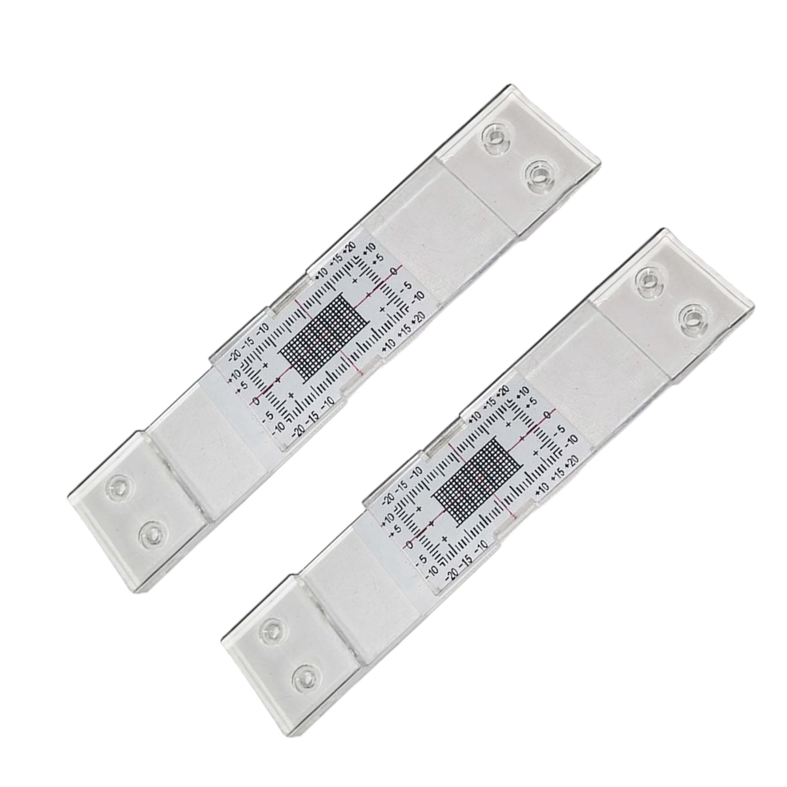 Crack Measuring Ruler Standard Concrete Cracks Gauges (2 Pack or 4 Pack) Accurate Cracks ...