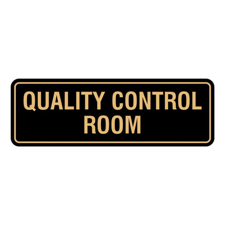 Standard Control Room Sign Size: 4 x 16 Inch - Walmart.com