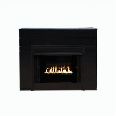 Standard Corner Cabinet Mantel, Dark Oak