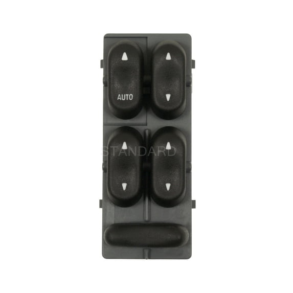Standard DWS-720 Window Switch, Black, Front, Driver Side Fits select: 1999 FORD F250, 1999 FORD F350