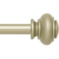 thumbnail image 1 of Standard Decorative Curtain Rods for window 30 to 126,3/4 inch Adjustable Curtain Rods，Heavy Duty Drapery Rods，Nickel, 1 of 5