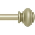thumbnail image 1 of Standard Decorative Curtain Rods for window 30 to 55,3/4 inch Adjustable Curtain Rods，Heavy Duty Drapery Rods，Nickel, 1 of 5