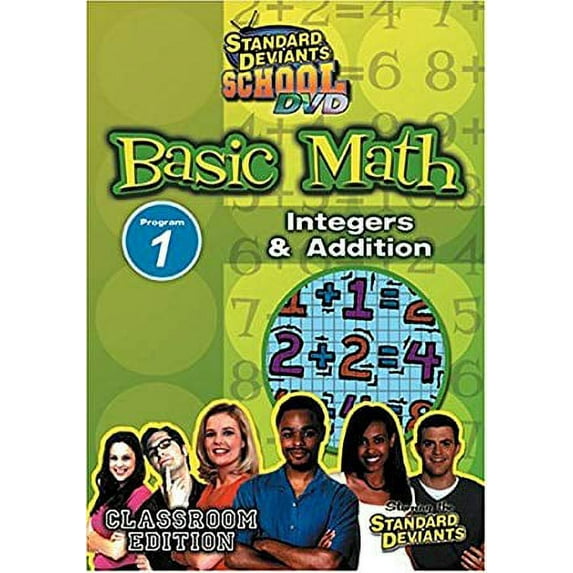 Standard Deviants School: Basic Math - Program 1 - Integers & Addition