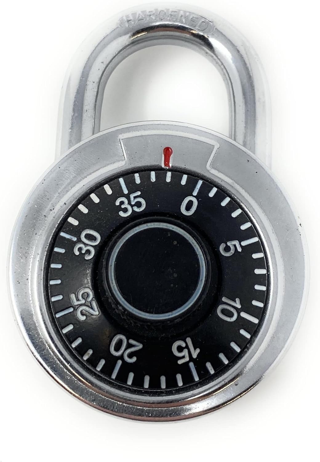 Standard Dial Combination Lock, 2 In. Wide With Different Combinations