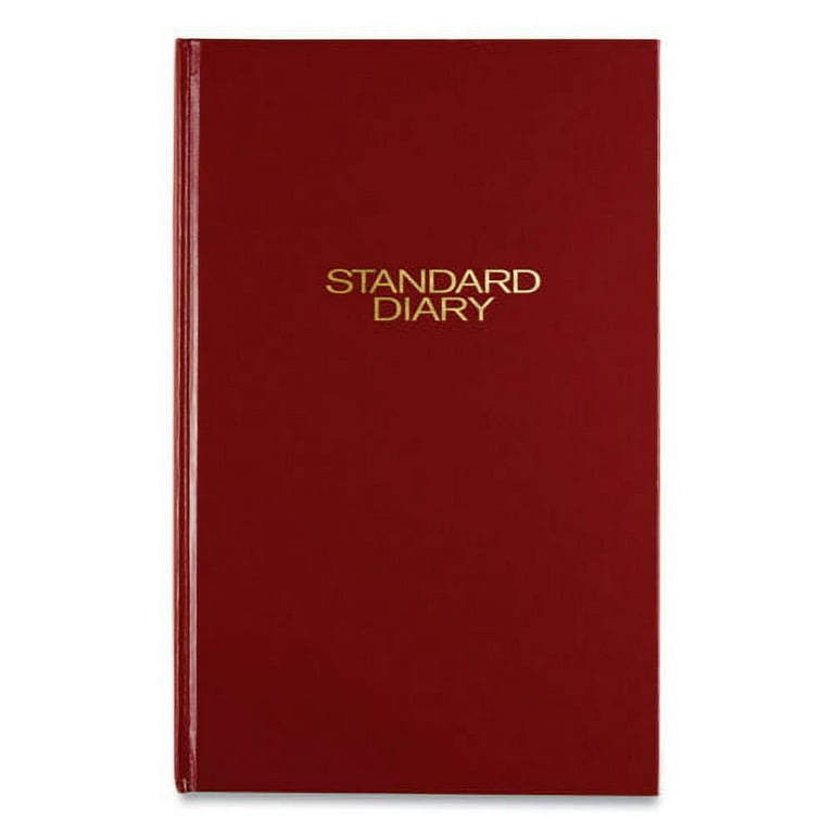 Standard Diary Daily Diary, 2024 Edition, Wide/Legal Rule, Red Cover, (200) 12 x 7.75 Sheets Standard Diary Daily Diary, 2024 Edition, Wide/Legal Rule, Red Cover, (200) 12 x 7.75 Sheets