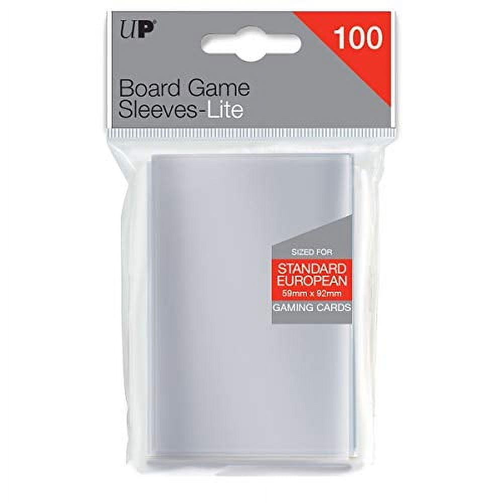 Standard European Lite Board Game Sleeves (100ct) for 59mm x 92mm Cards -  Walmart.com