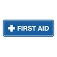 thumbnail image 1 of Standard First Aid Sign (Blue) - Large, 1 of 5