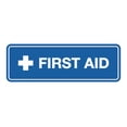 thumbnail image 1 of Standard First Aid Sign (Blue) - Medium, 1 of 5