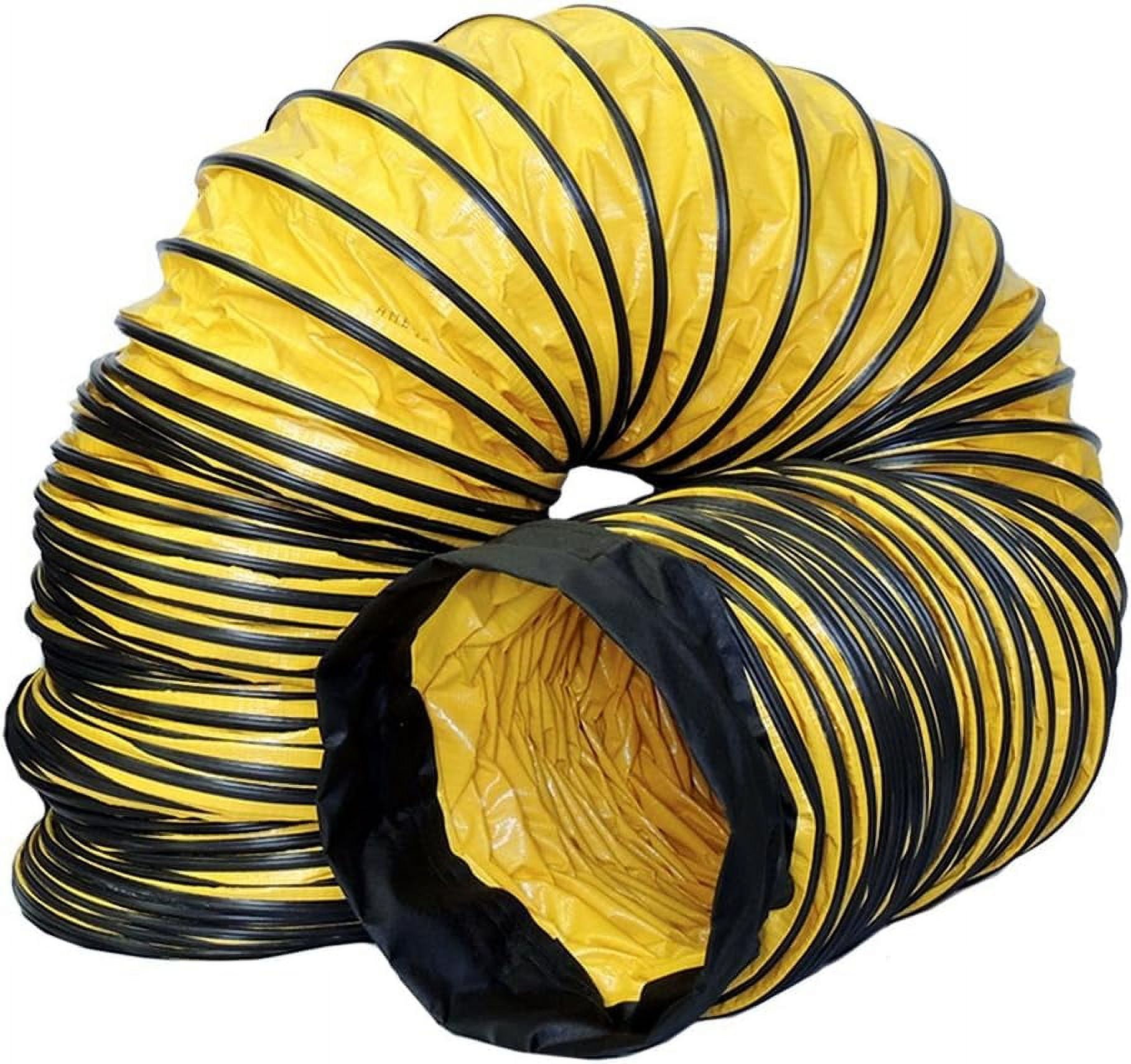 Standard flexible ducting 12 x 25 with cinch straps walmart