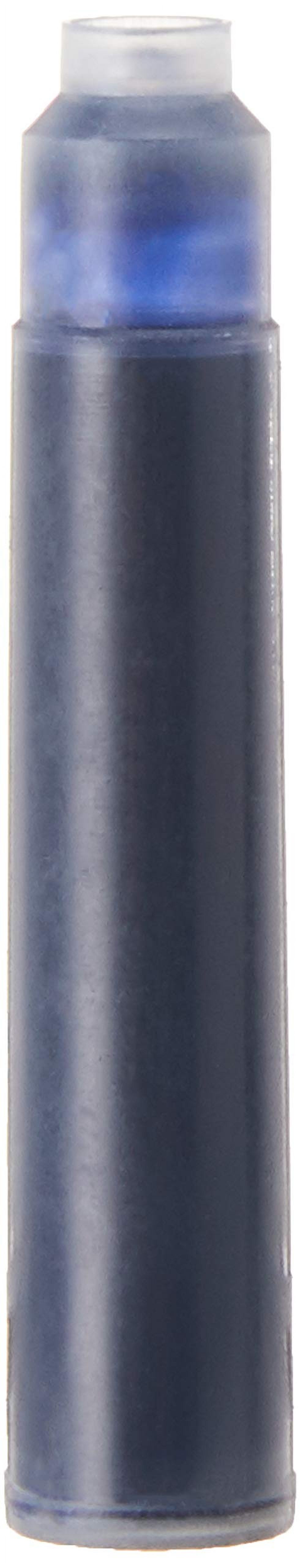 Standard Fountain Pen Ink Cartridges, Blue/Black