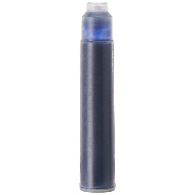 Standard Fountain Pen Ink Cartridges, Blue/Black