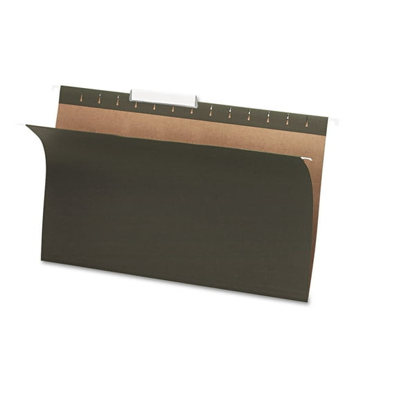 Pendaflex Essentials Hanging File Folder, 1/3 Cut, Legal, Standard Green, Pack of 25