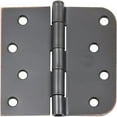 thumbnail image 1 of Standard Hinge, 4 Inches, 5/8" Radius Corner, 2-Pack, Vintage Bronze by Stone Harbor Hardware, 1 of 2