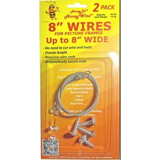 Picture Hanging Wire - 100 Ft Braided Metal Picture Wire Heavy for Photo  Frame P