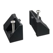 4 Black and Silver Standard Horizon Flush Mount Kit