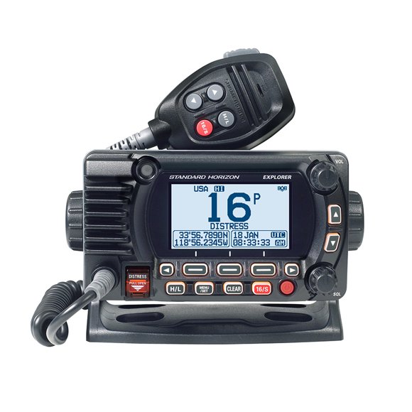 Standard Horizon GX1850B Black 25W VHF/NMEA2000/Second Explorer Series