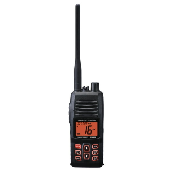 Standard Horizon HX400 w/Built-In Scrambler & LMR Programmable Channels | Bundle of 2