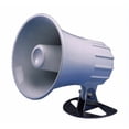 thumbnail image 1 of 6" White Standard Horizon 220SW Round Hailer PA Horn, 1 of 2