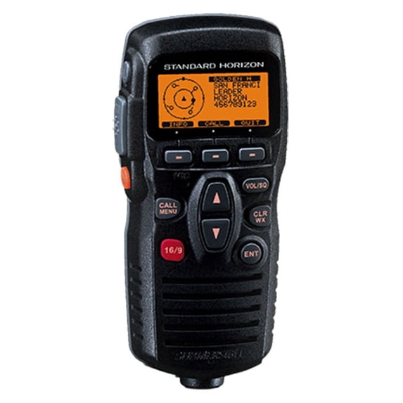 Standard Horizon CMP31B RAM3+ Remote Station Microphone, Black