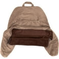 thumbnail image 1 of Standard+ Husband Pillow Aspen Edition Saddle Brown Cover Pillowcase, Soft Easy-Care Wash Fabric Designed, Two-Sided Reversible Fabric, Big Long Zipper for Remove, Perfect Fit for Reading Bed Rest, 1 of 9