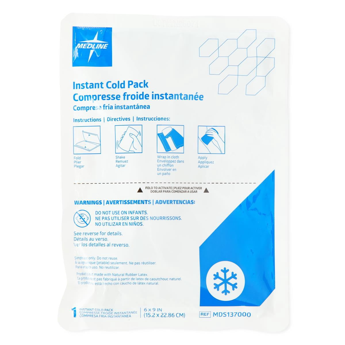 Standard Instant Cold Packs 24 pk