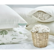Standard Kapok Medium Sleeping Pillow w/zip