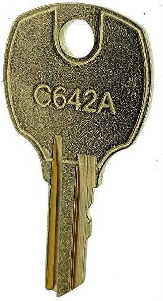 Standard Keyed Cam Lock, Key C642A
