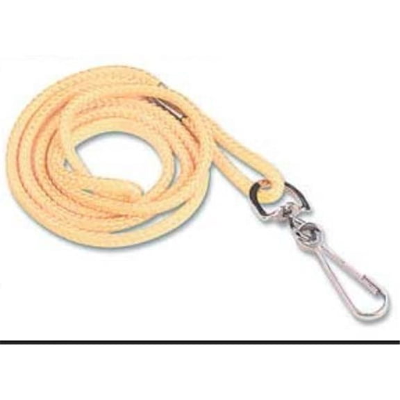 Standard Lanyard Hook Rope Style Yellow ()