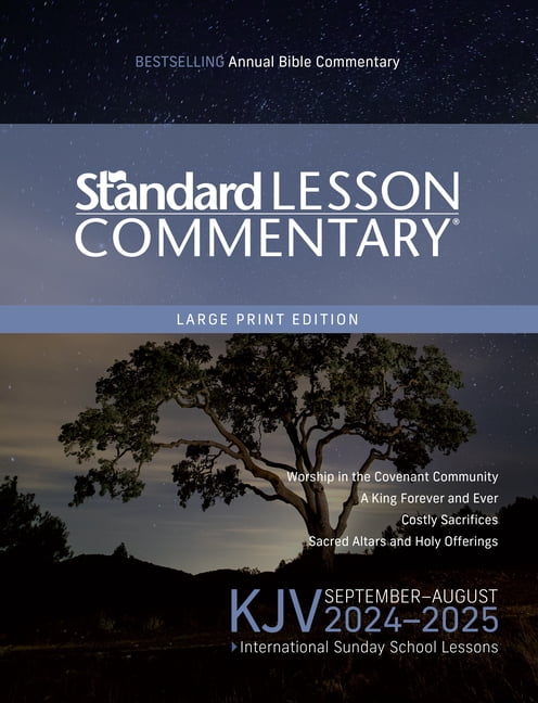 Standard Lesson Comm KJV Standard Lesson Commentary(r) Large Print ...