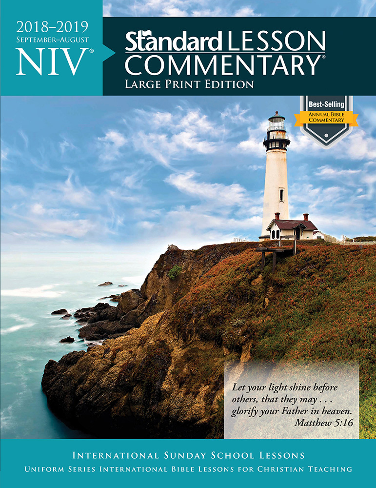 Standard Lesson Comm: NIV® Standard Lesson Commentary® Large Print ...