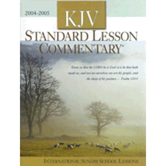 Pre-Owned Standard Lesson Commentary-KJV (Hardcover) 0784713367 9780784713365