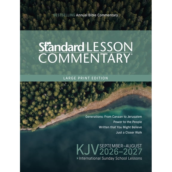 Standard Lesson Commentary KJV Standard Lesson Commentary(r) Large Print Edition 2026-2027, (Paperback)