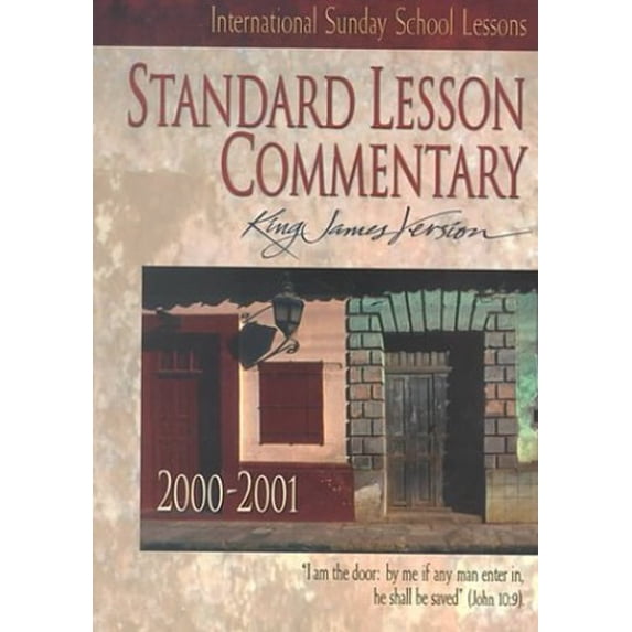 Pre-Owned Standard Lesson Commentary 2000-2001: International Sunday School Lessons King James Version (Paperback) 0784710538 9780784710531