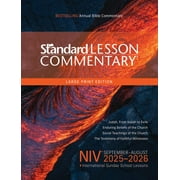 Standard Lesson Commentary Nivr Standard Lesson Commentaryr Large Print Edition 2025-2026, Paperback