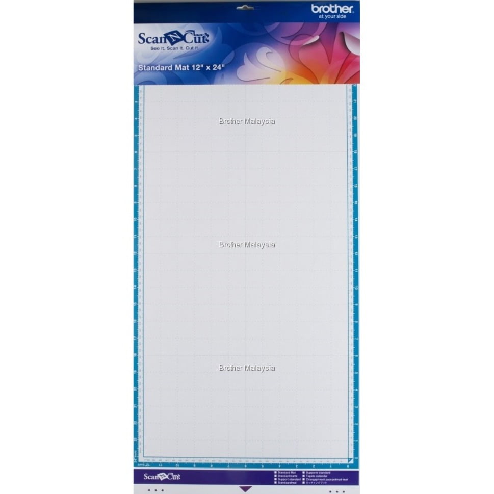 Tappetino Standard Brother Scan-N-Cut 30,5x61 Cm – Per CM600, Spessori 0,3-1,5 Mm, Per Tessuti E Carta