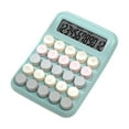 thumbnail image 1 of Standard Mechanical Switch Calculator with Big Buttons 12 Digits Large LCD Display Desk Calculator for Office, 1 of 6
