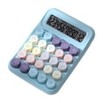 thumbnail image 1 of Standard Mechanical Switch Calculator with Big Buttons 12 Digits Large LCD Display Desk Calculator for Office, 1 of 7
