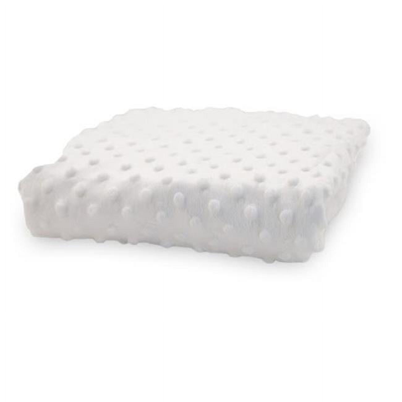 Standard Minky Dot Changing Pad Cover - White