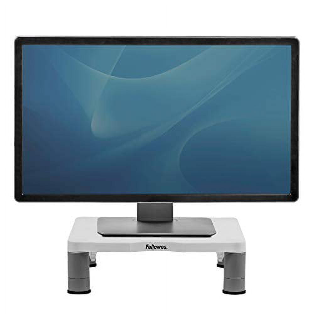 Standard Monitor Riser 13 3/8 x 13 5/8 x 2, Platinum/Graphite
