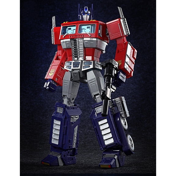 Standard Multicolor Hero Truck Robot, Dual-Mode Transforming Figure for Casual Display