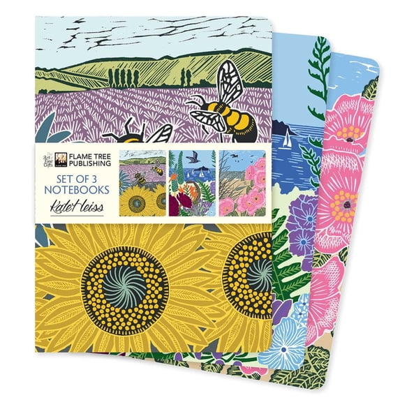 Standard Notebook Collection Kate Heiss Set of 3 Standard Notebooks, (Hardcover)